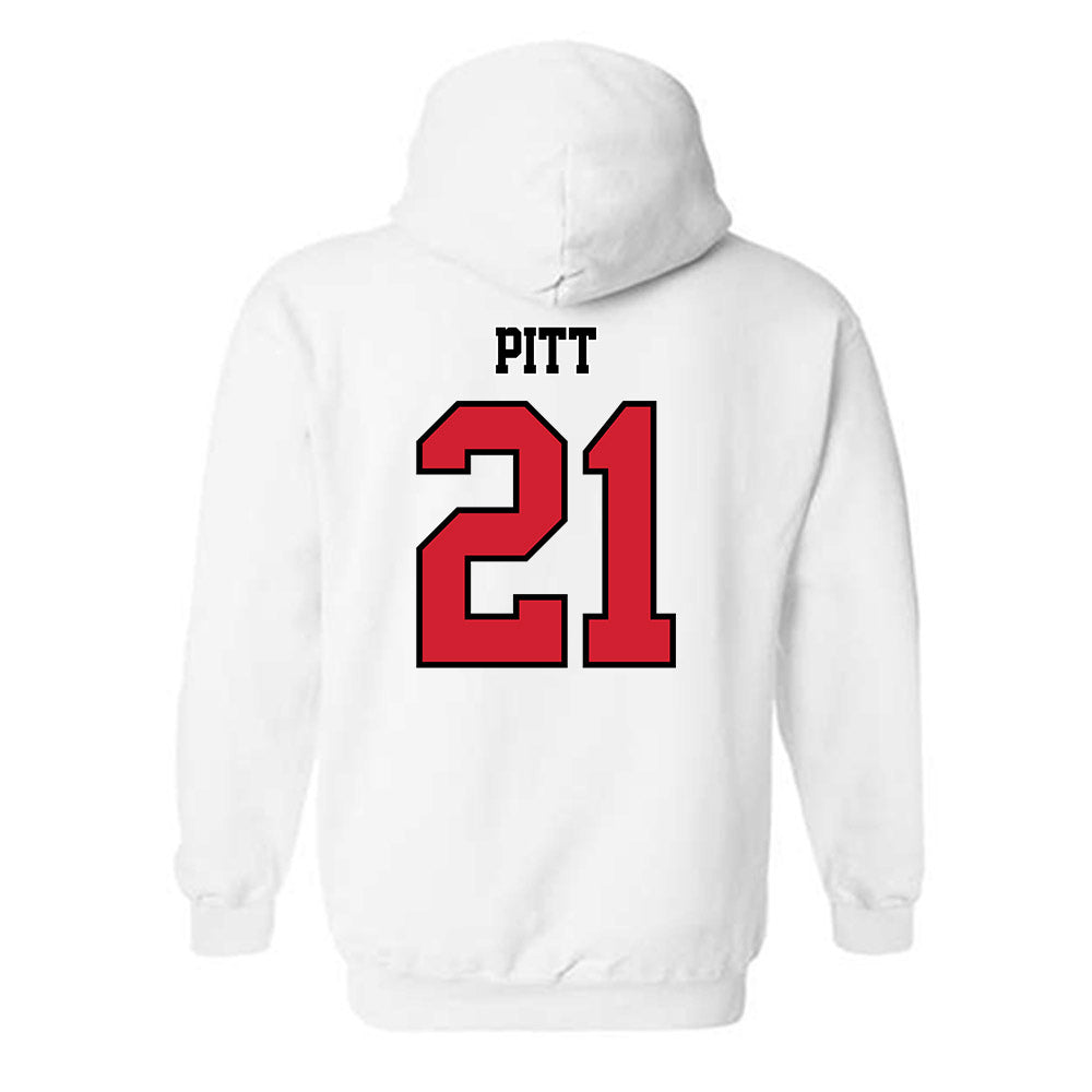 WSSU - NCAA Women's Volleyball : Jewel Pitt - Hooded Sweatshirt-1