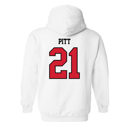 WSSU - NCAA Women's Volleyball : Jewel Pitt - Hooded Sweatshirt-1