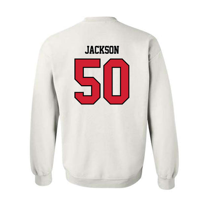 WSSU - NCAA Football : Julius Jackson - Crewneck Sweatshirt-1