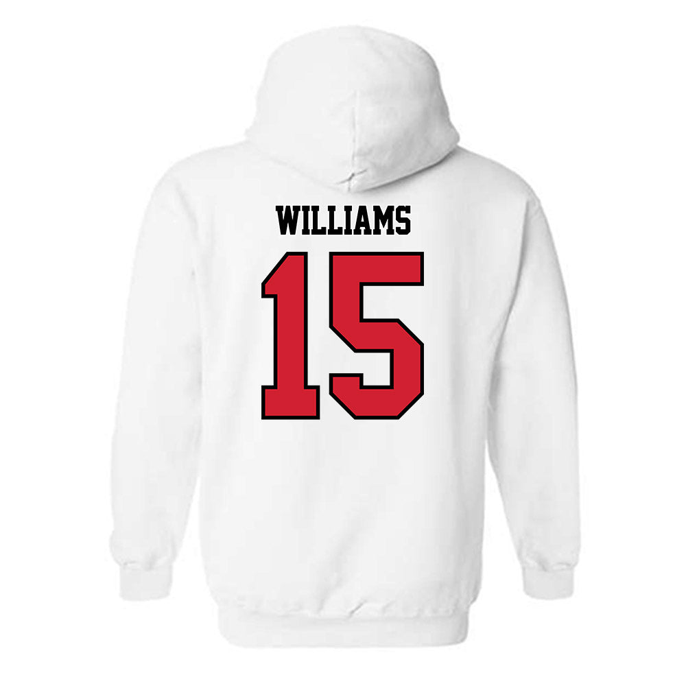 WSSU - NCAA Women's Basketball : Chloe Williams - Hooded Sweatshirt-1