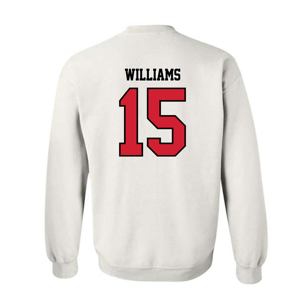 WSSU - NCAA Women's Basketball : Chloe Williams - Crewneck Sweatshirt-1