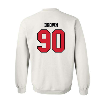 WSSU - NCAA Football : Christopher Brown - Crewneck Sweatshirt-1