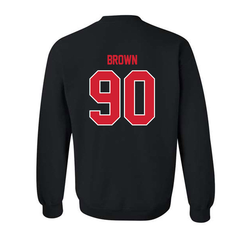 WSSU - NCAA Football : Christopher Brown - Crewneck Sweatshirt-1