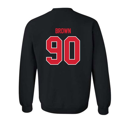 WSSU - NCAA Football : Christopher Brown - Crewneck Sweatshirt-1
