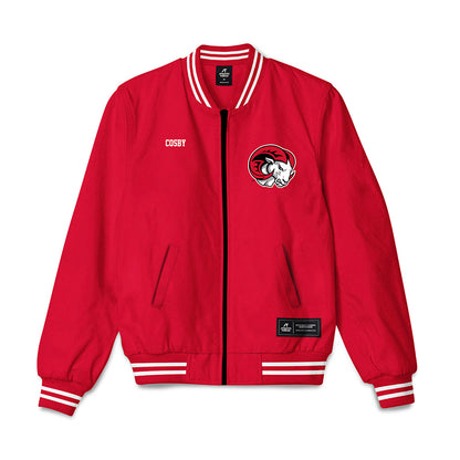 WSSU - NCAA Women's Track & Field : Olivia Cosby - Bomber Jacket-0