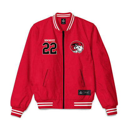 WSSU - NCAA Softball : Bailey Dominguez - Bomber Jacket-0