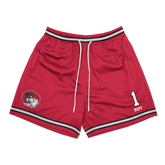 WSSU - NCAA Football : Timothy Ruff - Shorts-0