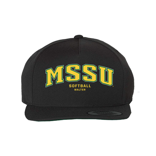 MSSU - NCAA Softball : Easton Walter - Snapback Hat-0