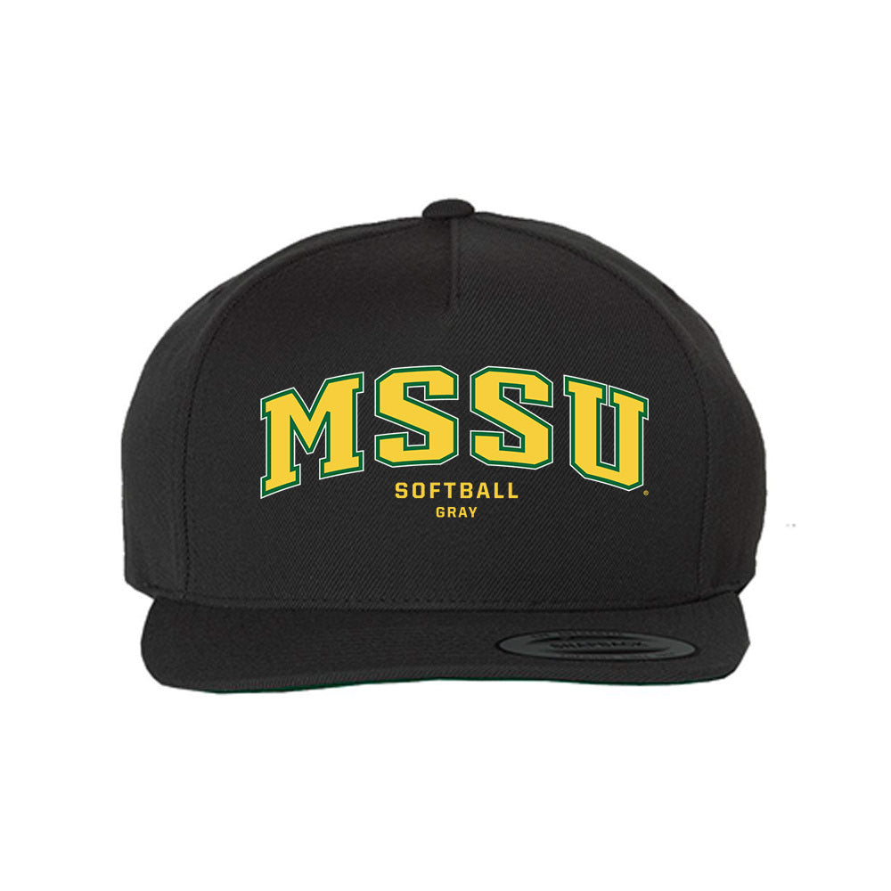 MSSU - NCAA Softball : Katie Gray - Snapback Hat-0