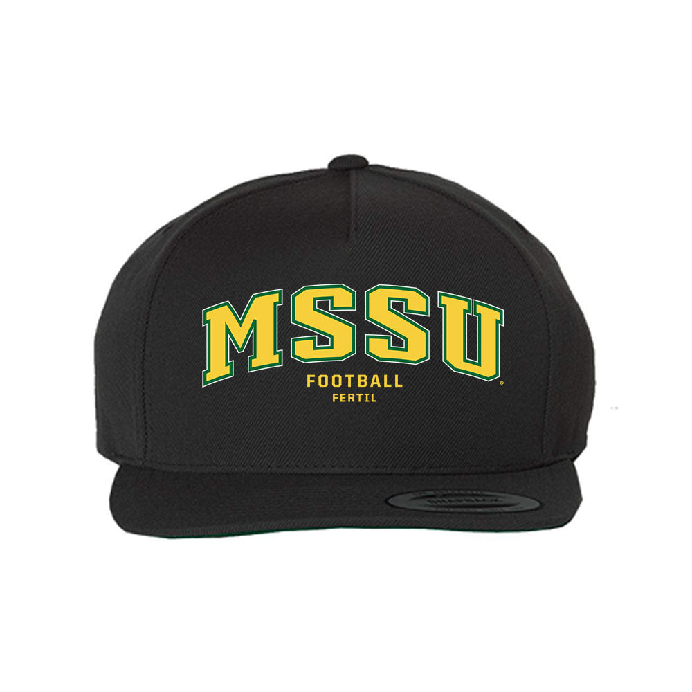 MSSU - NCAA Football : Pierre Fertil - Snapback Hat-0