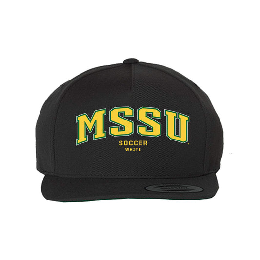 MSSU - NCAA Women's Soccer : Nevie White - Snapback Hat-0