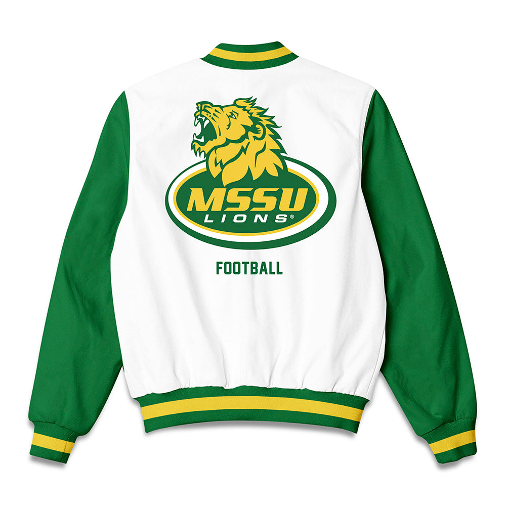 MSSU - NCAA Football : Logan Decker - Bomber Jacket-1
