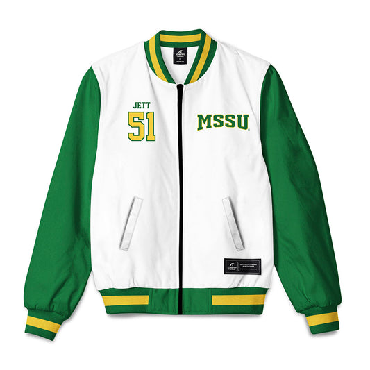 MSSU - NCAA Football : Khair Jett - Bomber Jacket-0