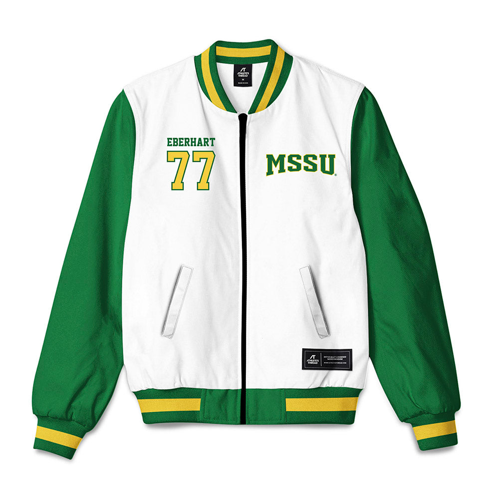 MSSU - NCAA Football : Courtney Eberhart - Bomber Jacket-0