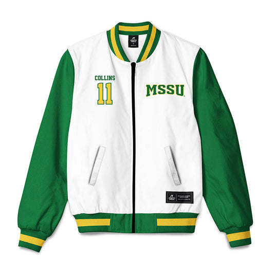 MSSU - NCAA Men's Basketball : Van Collins - Bomber Jacket-0