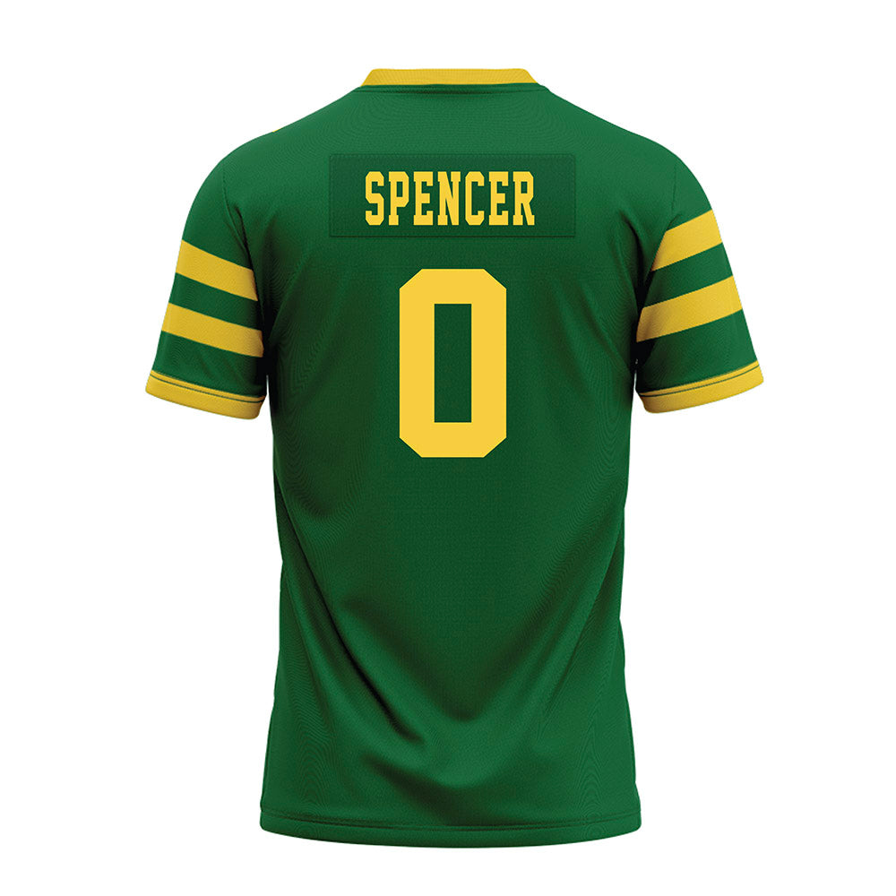 MSSU - NCAA Football : Noah Spencer - Green Premium Football Jersey-1