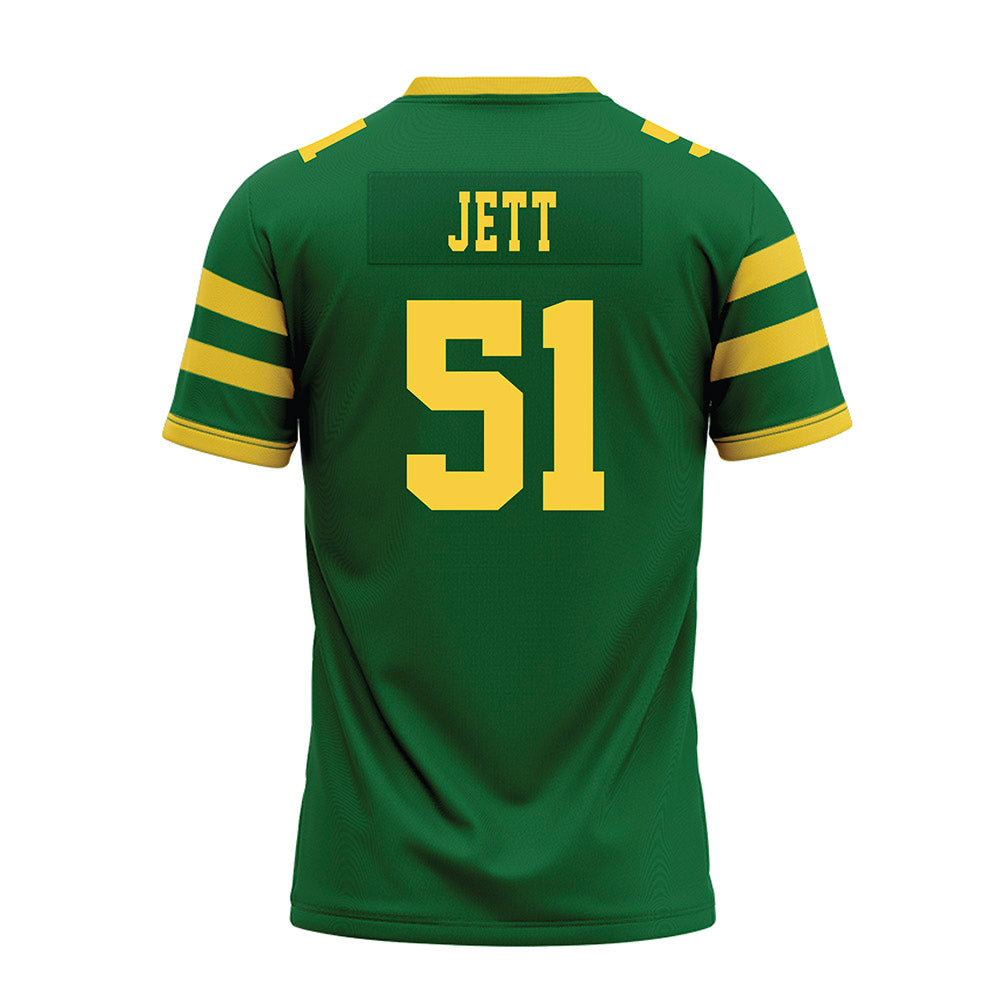 MSSU - NCAA Football : Khair Jett - Green Premium Football Jersey-1