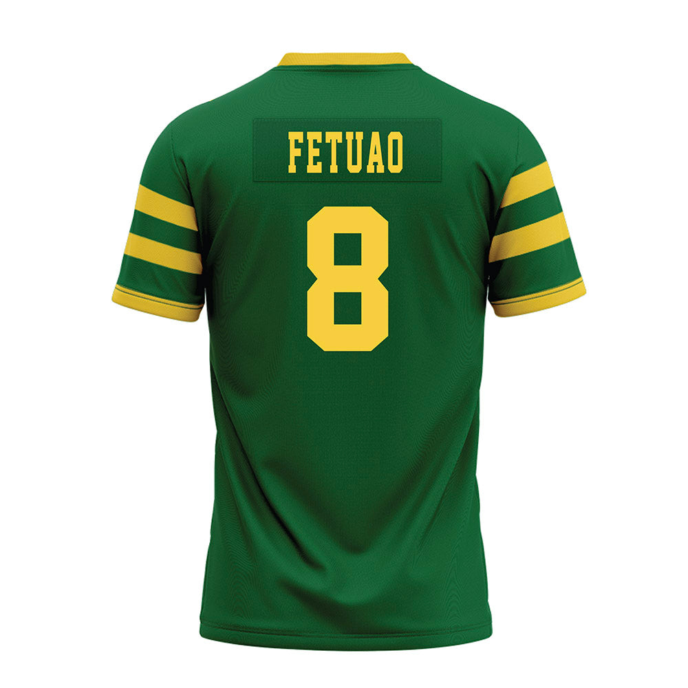 MSSU - NCAA Football : Solomona Fetuao - Green Premium Football Jersey-1