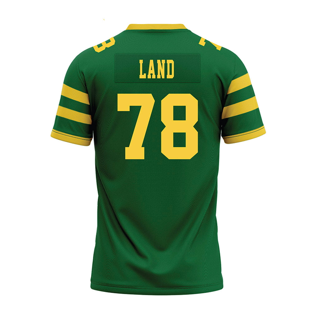 MSSU - NCAA Football : Jaren Land - Green Premium Football Jersey-1