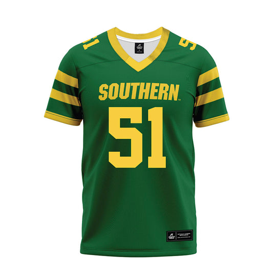 MSSU - NCAA Football : Khair Jett - Green Premium Football Jersey-0