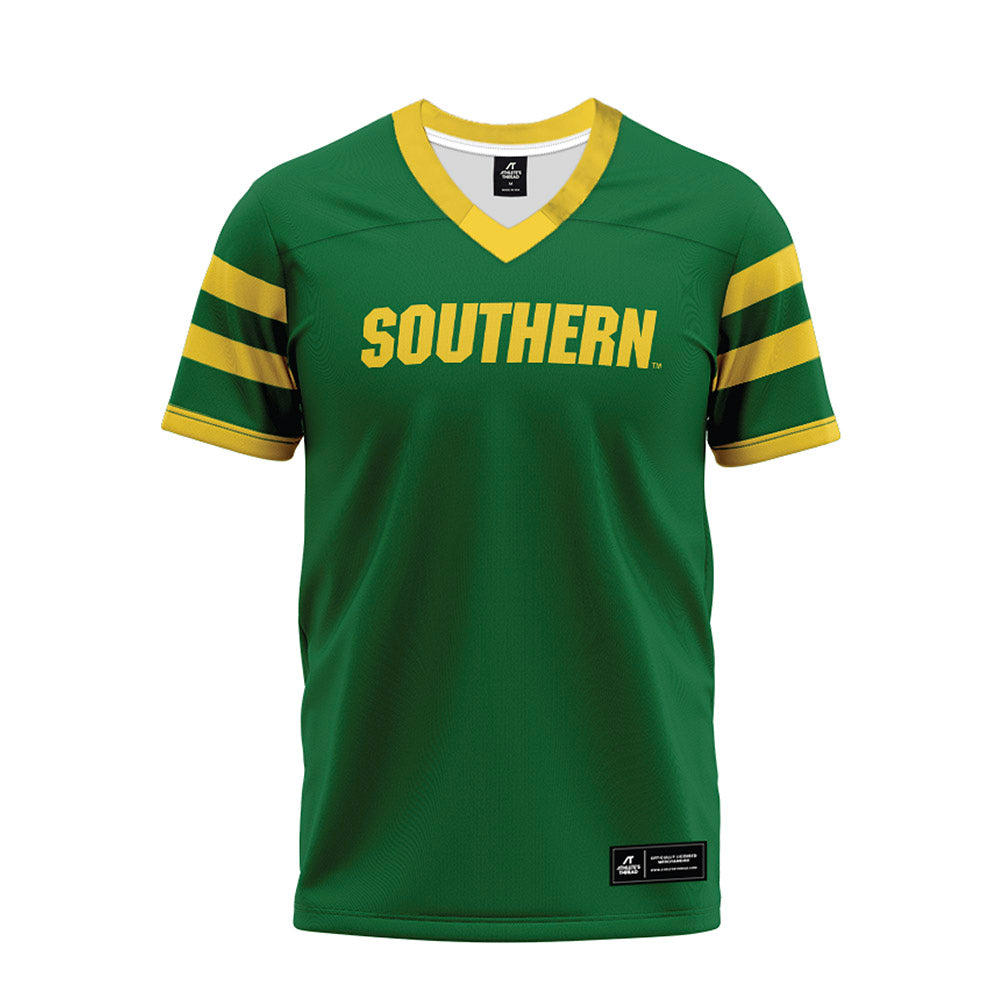 MSSU - NCAA Football : Eric Erbe - Green Premium Football Jersey-0