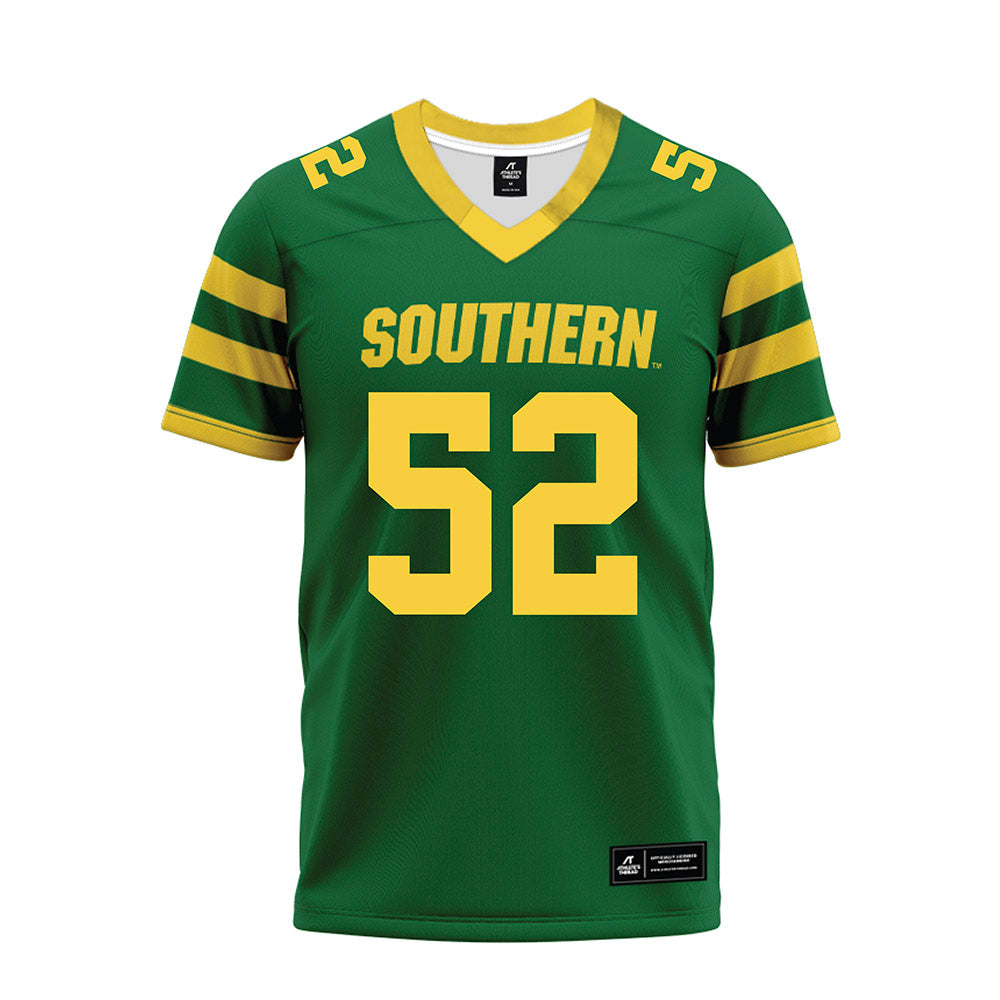 MSSU - NCAA Football : Brandon Mason - Green Premium Football Jersey-0