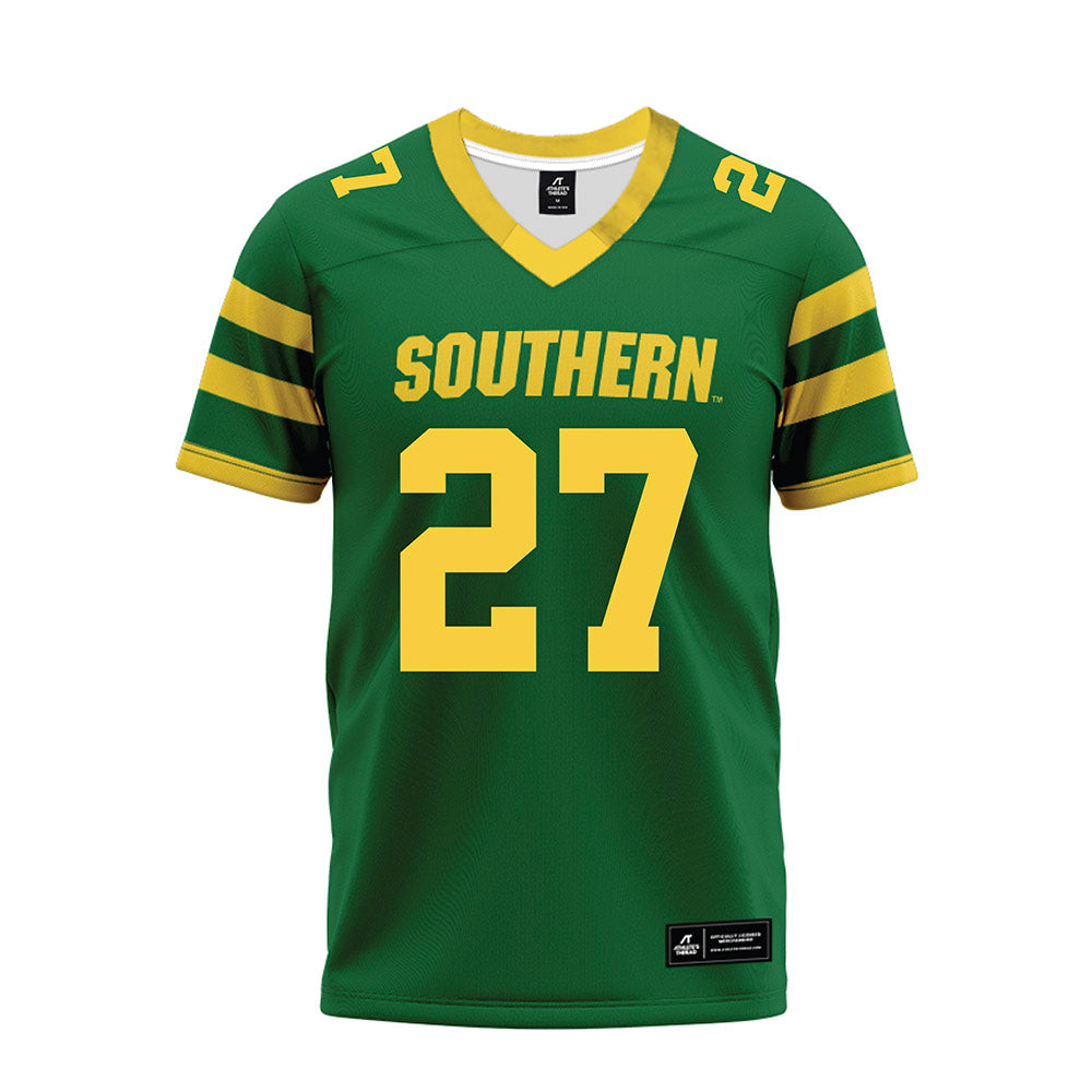 MSSU - NCAA Football : Harold Trainer IV - Green Premium Football Jersey-0