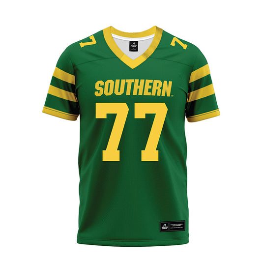 MSSU - NCAA Football : Courtney Eberhart - Green Premium Football Jersey-0