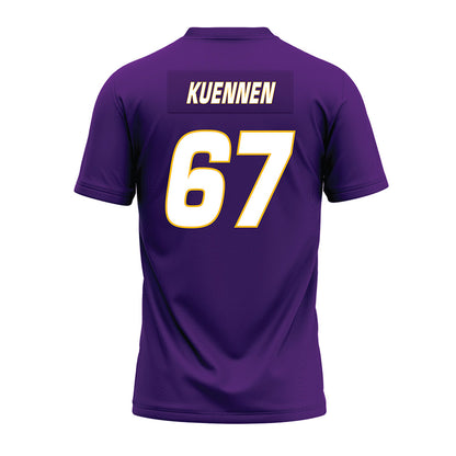 Northern Iowa - NCAA Football : Landen Kuennen - Premium Football Jersey-1