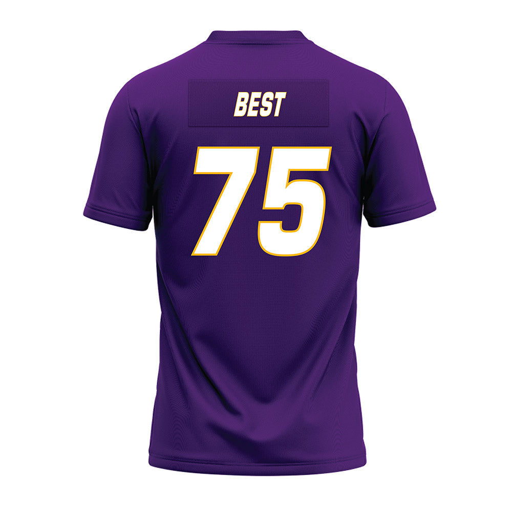 Northern Iowa - NCAA Football : Connor Best - Premium Football Jersey-1