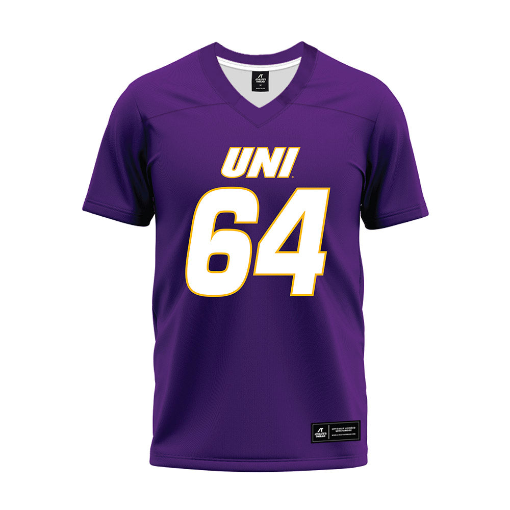Northern Iowa - NCAA Football : Rico Alvarenga - Premium Football Jersey-0
