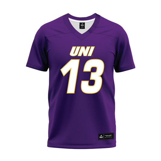 Northern Iowa - NCAA Football : Caden Klein - Premium Football Jersey-0