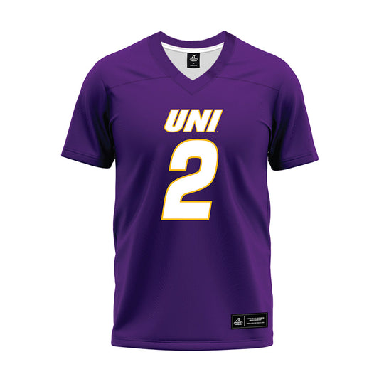Northern Iowa - NCAA Football : Tye Edwards - Premium Football Jersey-0