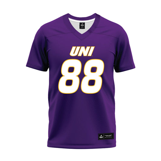 Northern Iowa - NCAA Football : Cedar Smith - Premium Football Jersey-0