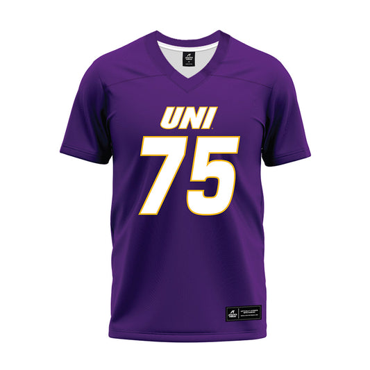 Northern Iowa - NCAA Football : Connor Best - Premium Football Jersey-0