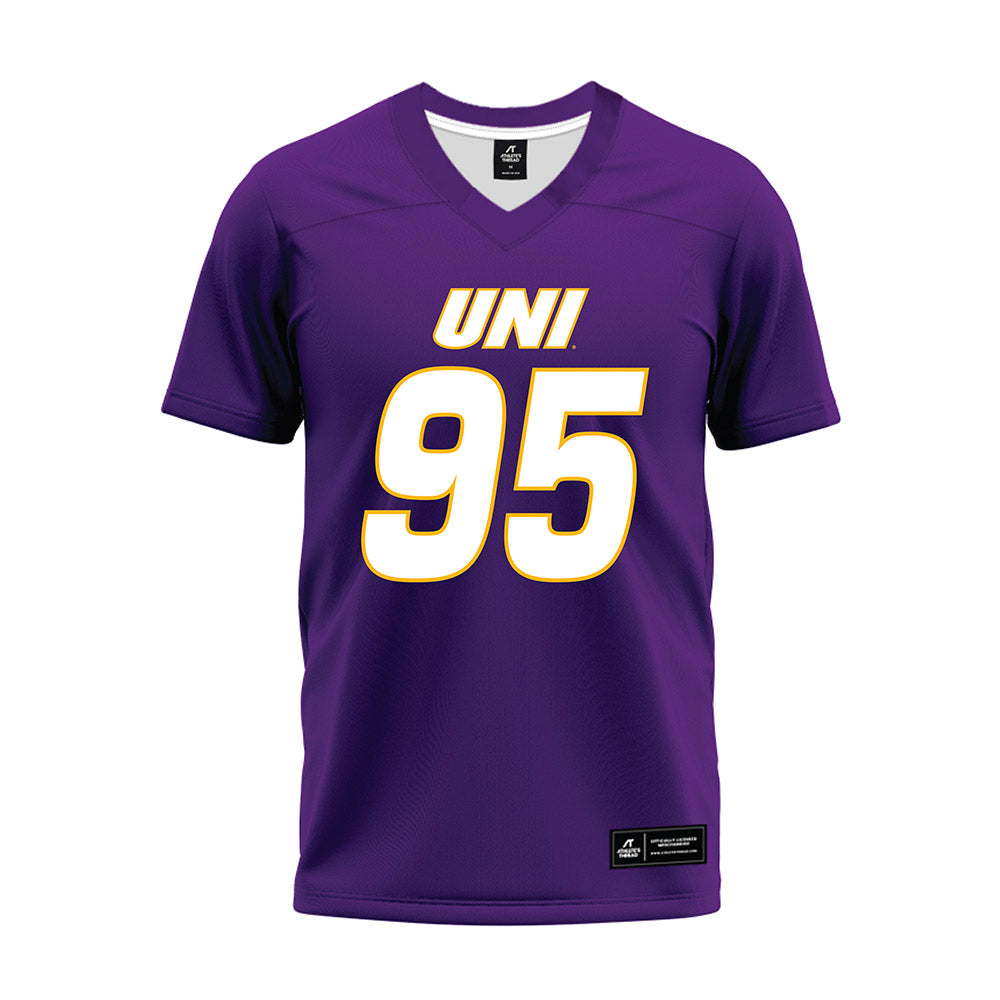 Northern Iowa - NCAA Football : Max Schmeltzer - Premium Football Jersey-0