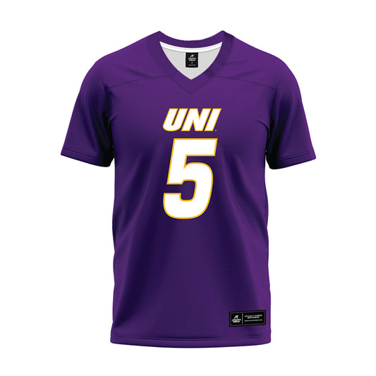 Northern Iowa - NCAA Football : Jaylen Pettus- McMullen - Premium Football Jersey-0