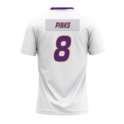 Northern Iowa - NCAA Football : Isaiah Pinks - Premium Football Jersey-1