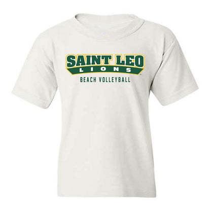Saint Leo - NCAA Beach Volleyball : Naia Bubaloni - Youth T-Shirt-0