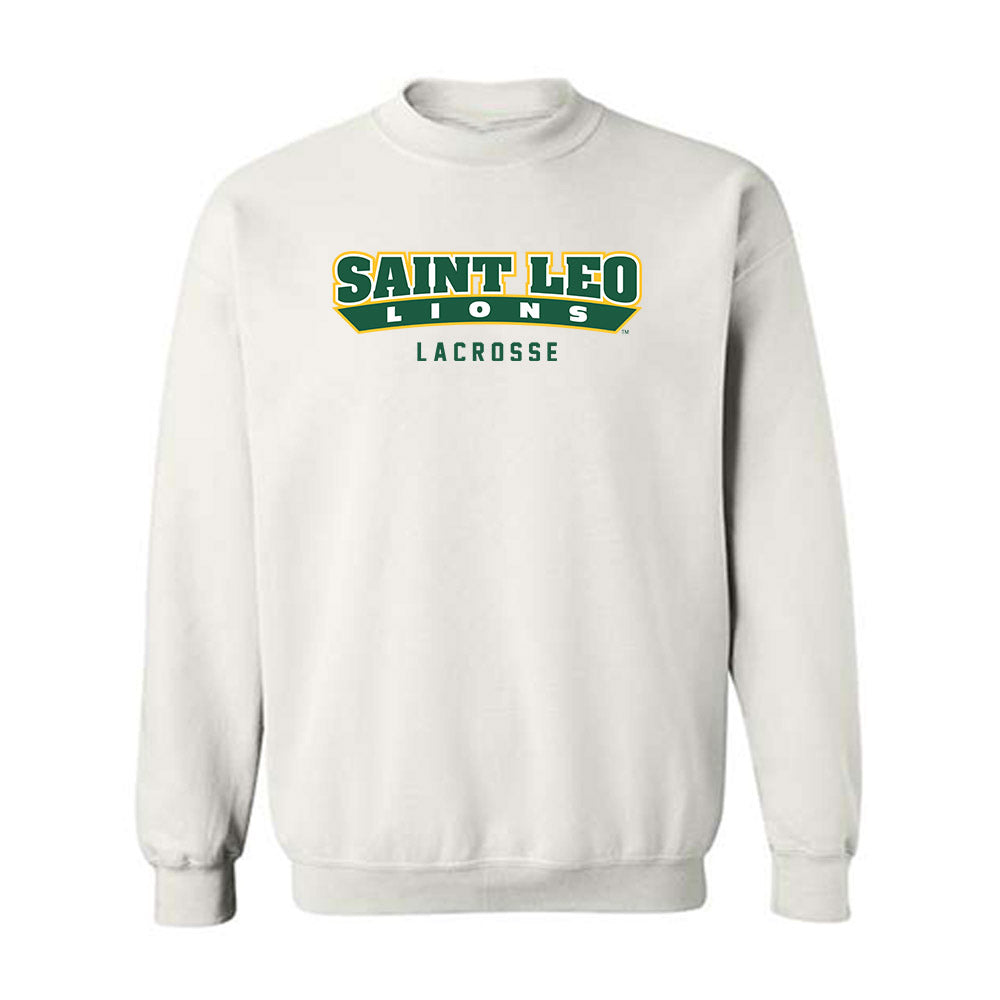 Saint Leo - NCAA Men's Lacrosse : Lucas Shields - Crewneck Sweatshirt-0