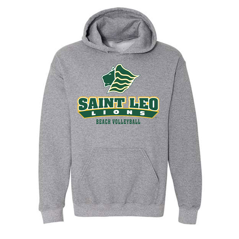 Saint Leo - NCAA Beach Volleyball : Naia Bubaloni - Hooded Sweatshirt-0