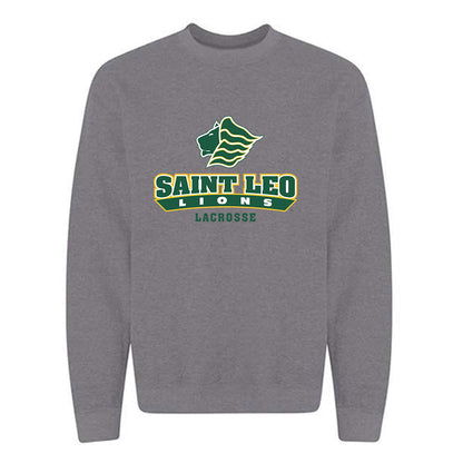 Saint Leo - NCAA Men's Lacrosse : Lucas Shields - Crewneck Sweatshirt-0
