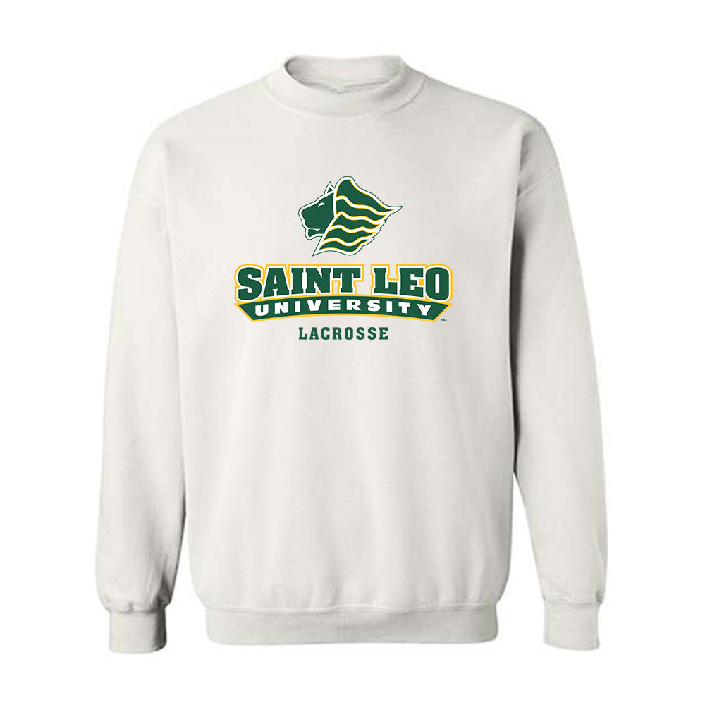 Saint Leo - NCAA Men's Lacrosse : Lucas Shields - Crewneck Sweatshirt-0