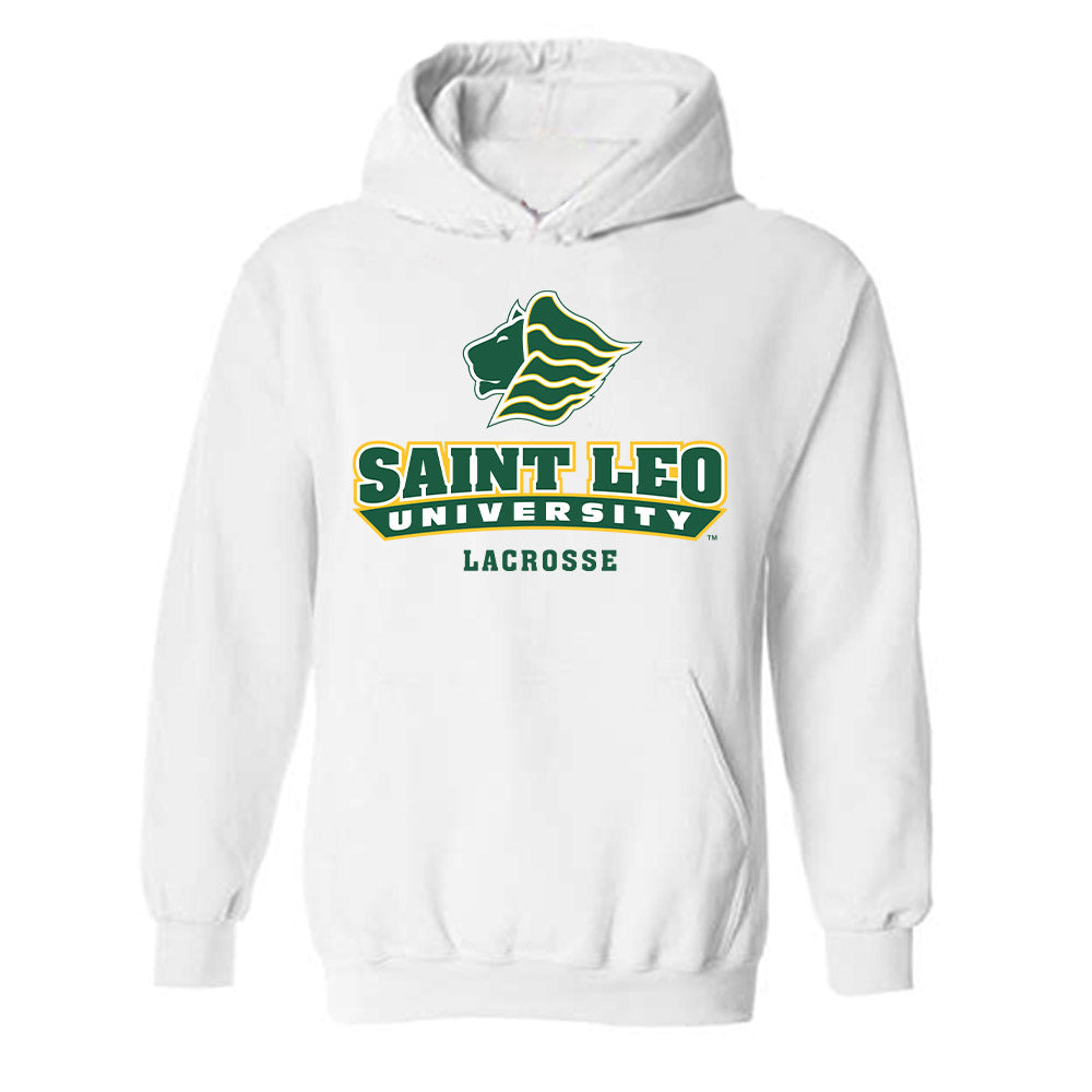 Saint Leo - NCAA Men's Lacrosse : Lucas Shields - Hooded Sweatshirt-0