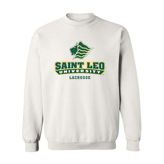 Saint Leo - NCAA Men's Lacrosse : Logan Genna - Crewneck Sweatshirt-0