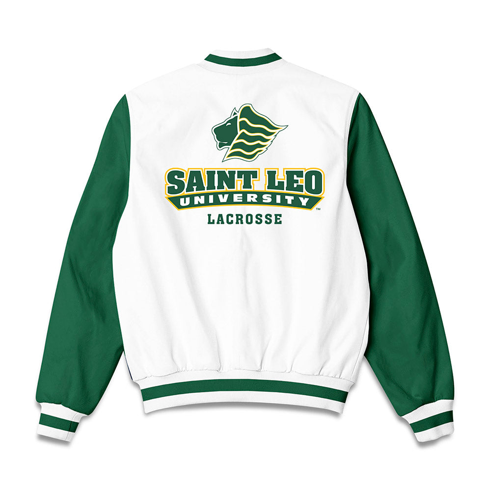 Saint Leo - NCAA Men's Lacrosse : Lucas Shields - Bomber Jacket-1