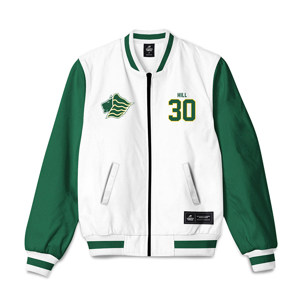 Saint Leo - NCAA Men's Basketball : Donovan Hill - Bomber Jacket-0