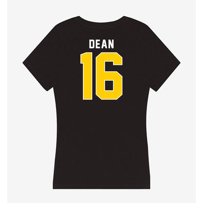 Iowa - NCAA Football : O'lontae Dean - Women's V-Neck T-Shirt-1