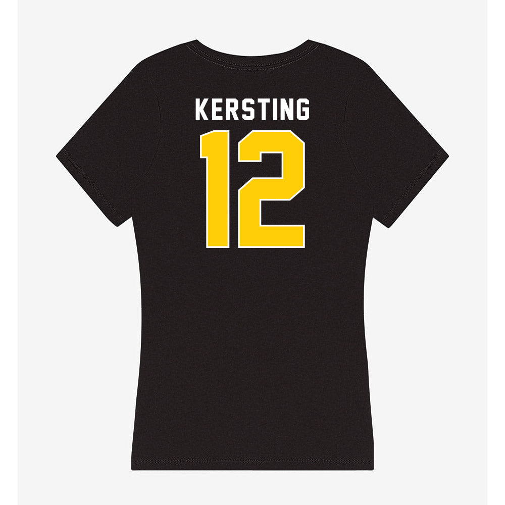 Iowa - NCAA Softball : Kayla Kersting - Women's V-Neck T-Shirt-1