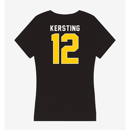Iowa - NCAA Softball : Kayla Kersting - Women's V-Neck T-Shirt-1